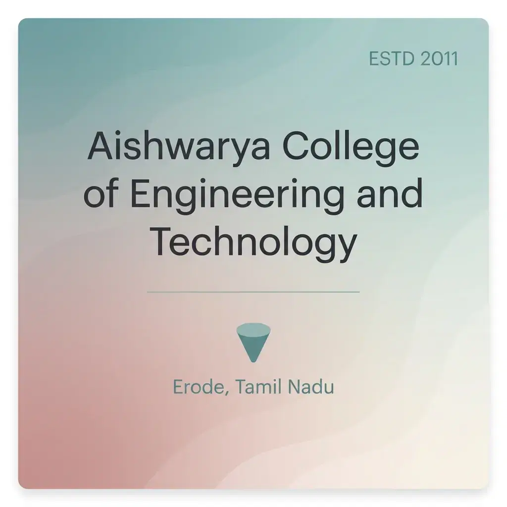 Aishwarya College of Engineering and Technology engineering college in Tamil Nadu information card
