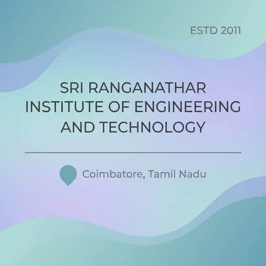 Sri Ranganathar Institute Of Engineering And Technology engineering college in Tamil Nadu information card