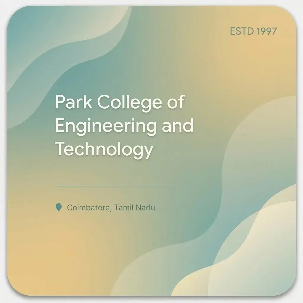 Park College of Engineering and Technology engineering college in Tamil Nadu information card