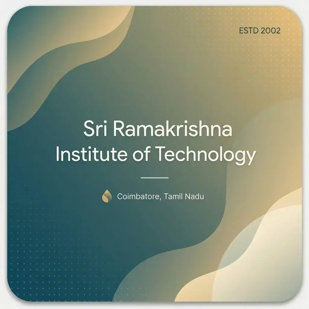 Sri Ramakrishna Institute of Technology engineering college in Tamil Nadu information card