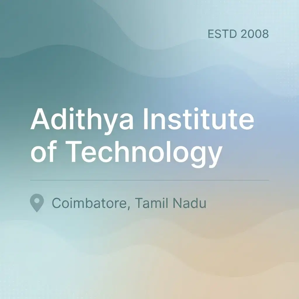 Adithya Institute of Technology engineering college in Tamil Nadu information card