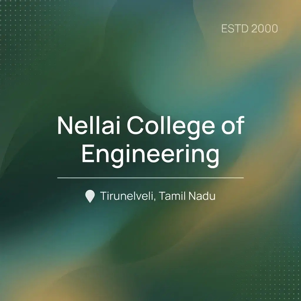 Nellai College of Engineering engineering college in Tamil Nadu information card