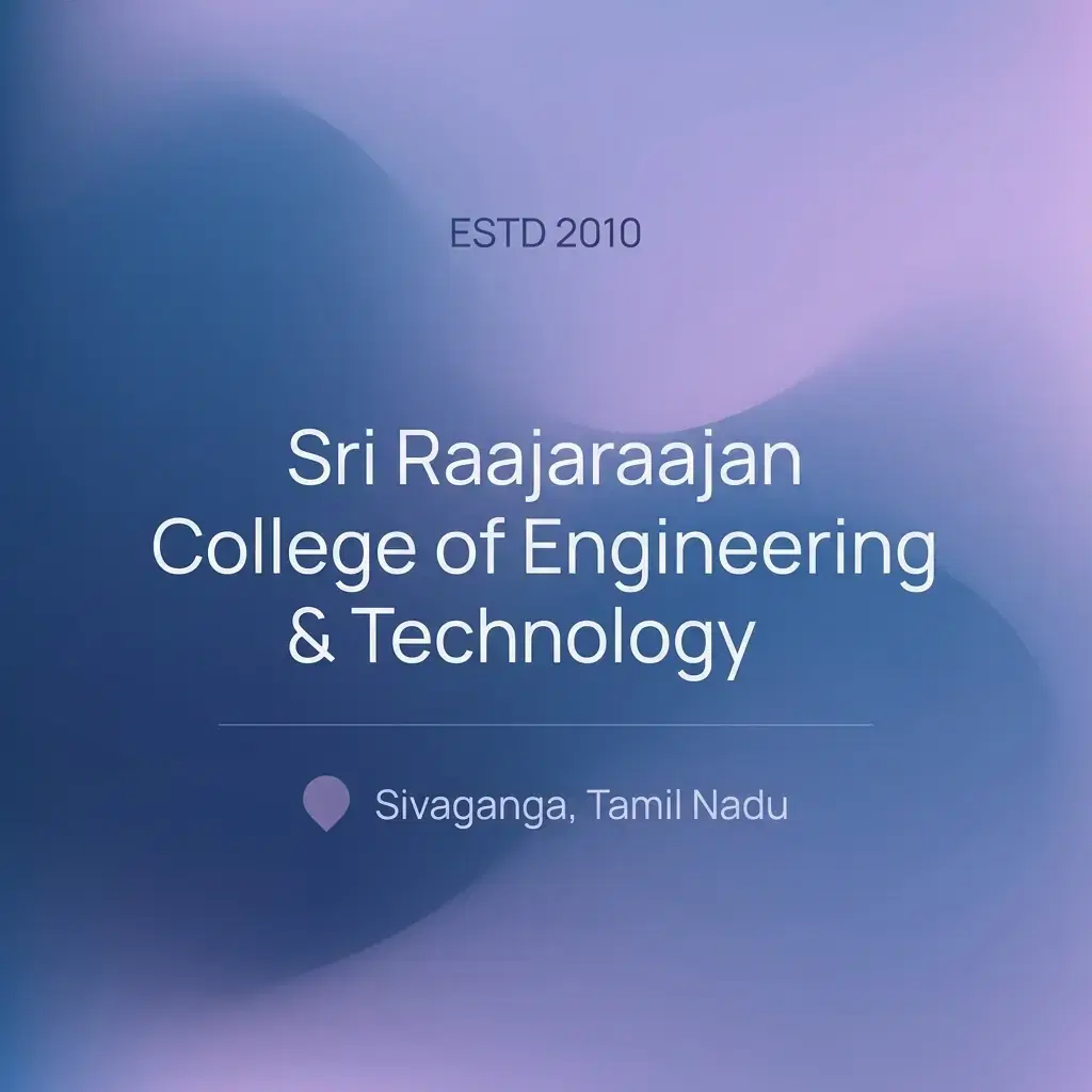 Sri Raajaraajan College of Engineering & Technology engineering college in Tamil Nadu information card