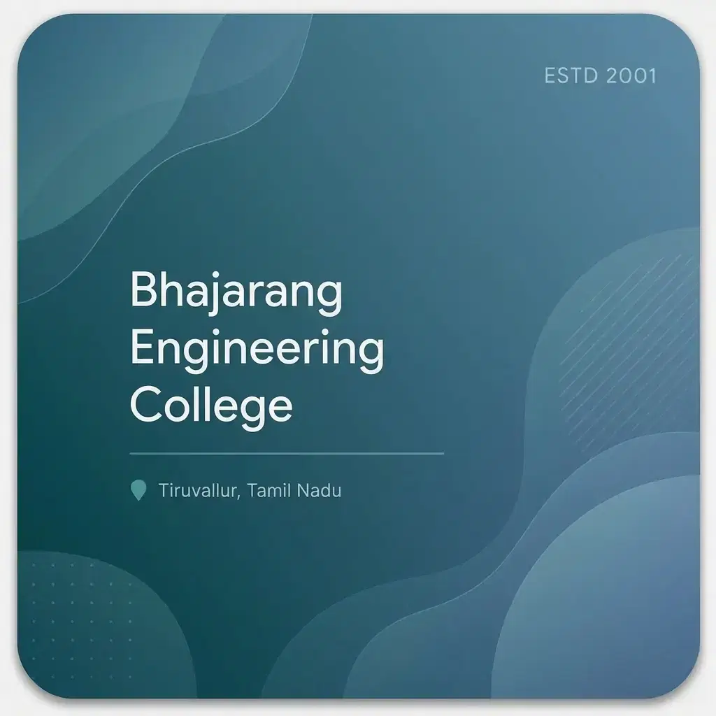 Bhajarang Engineering College engineering college in Tamil Nadu information card