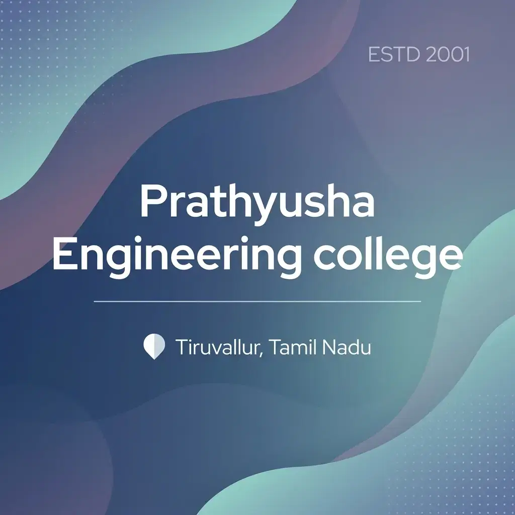 Prathyusha Engineering college engineering college in Tamil Nadu information card