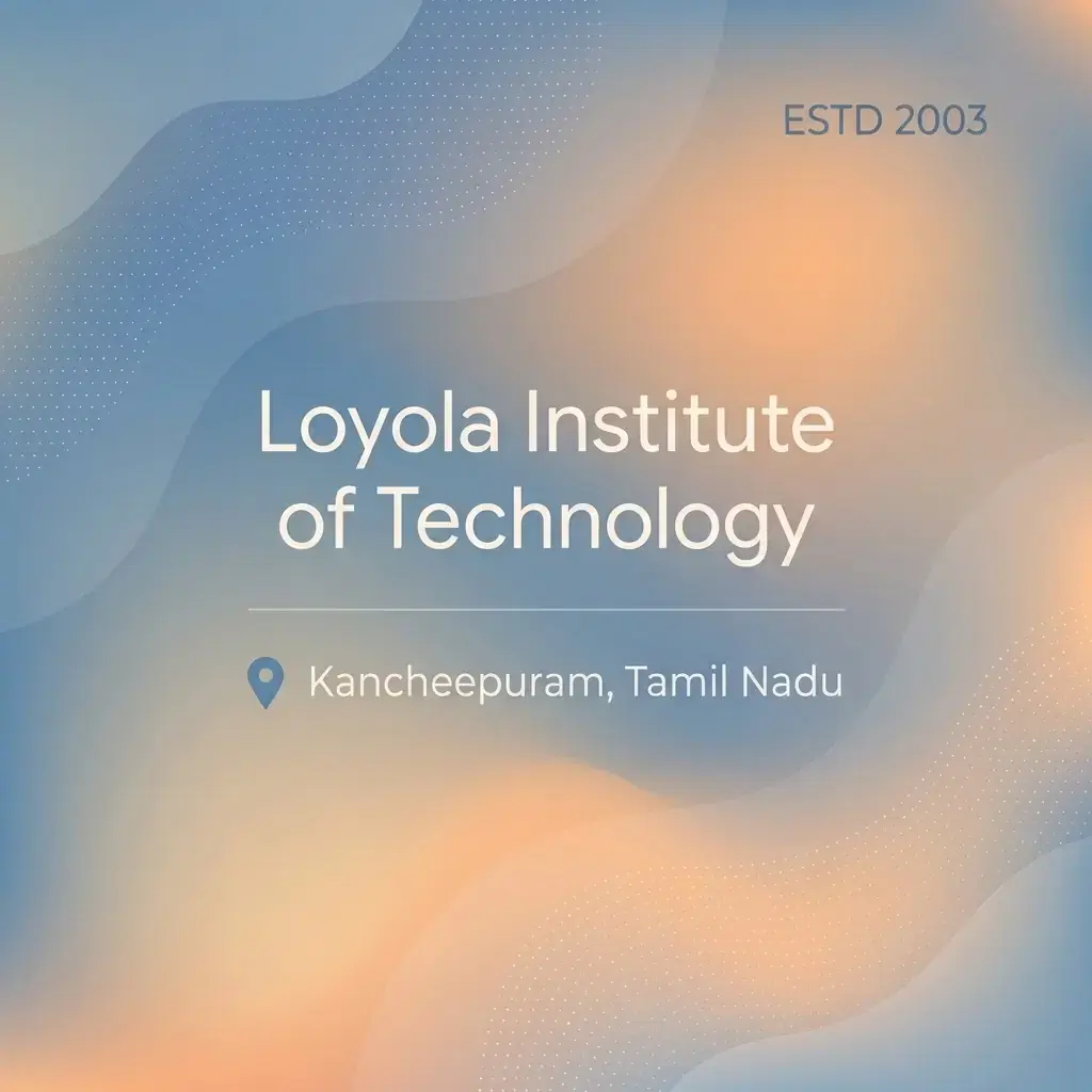 Loyola Institute of Technology engineering college in Tamil Nadu information card