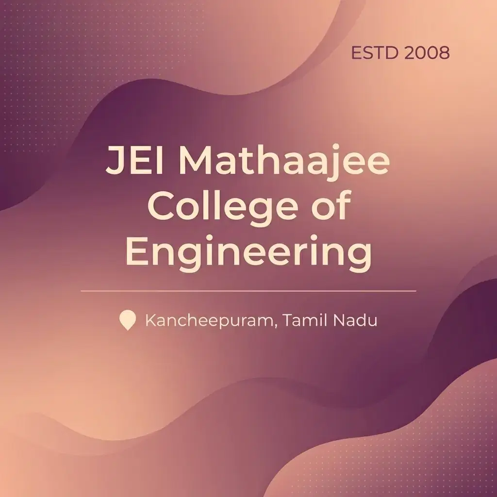 JEI Mathaajee College of Engineering engineering college in Tamil Nadu information card