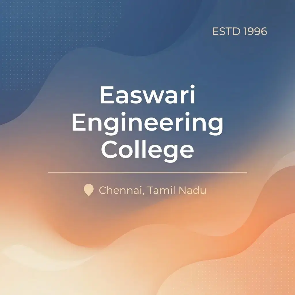Easwari Engineering College engineering college in Tamil Nadu information card