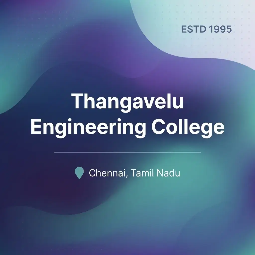 Thangavelu Engineering College engineering college in Tamil Nadu information card