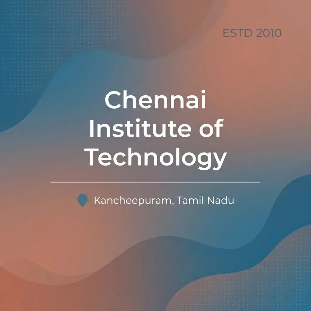 Chennai Institute of Technology engineering college in Tamil Nadu information card
