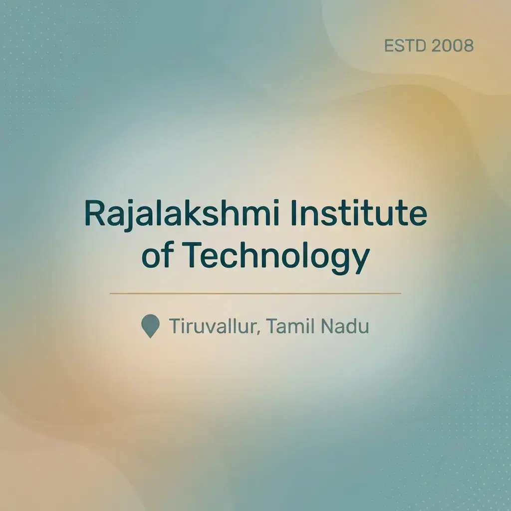 Rajalakshmi Institute of Technology engineering college in Tamil Nadu information card