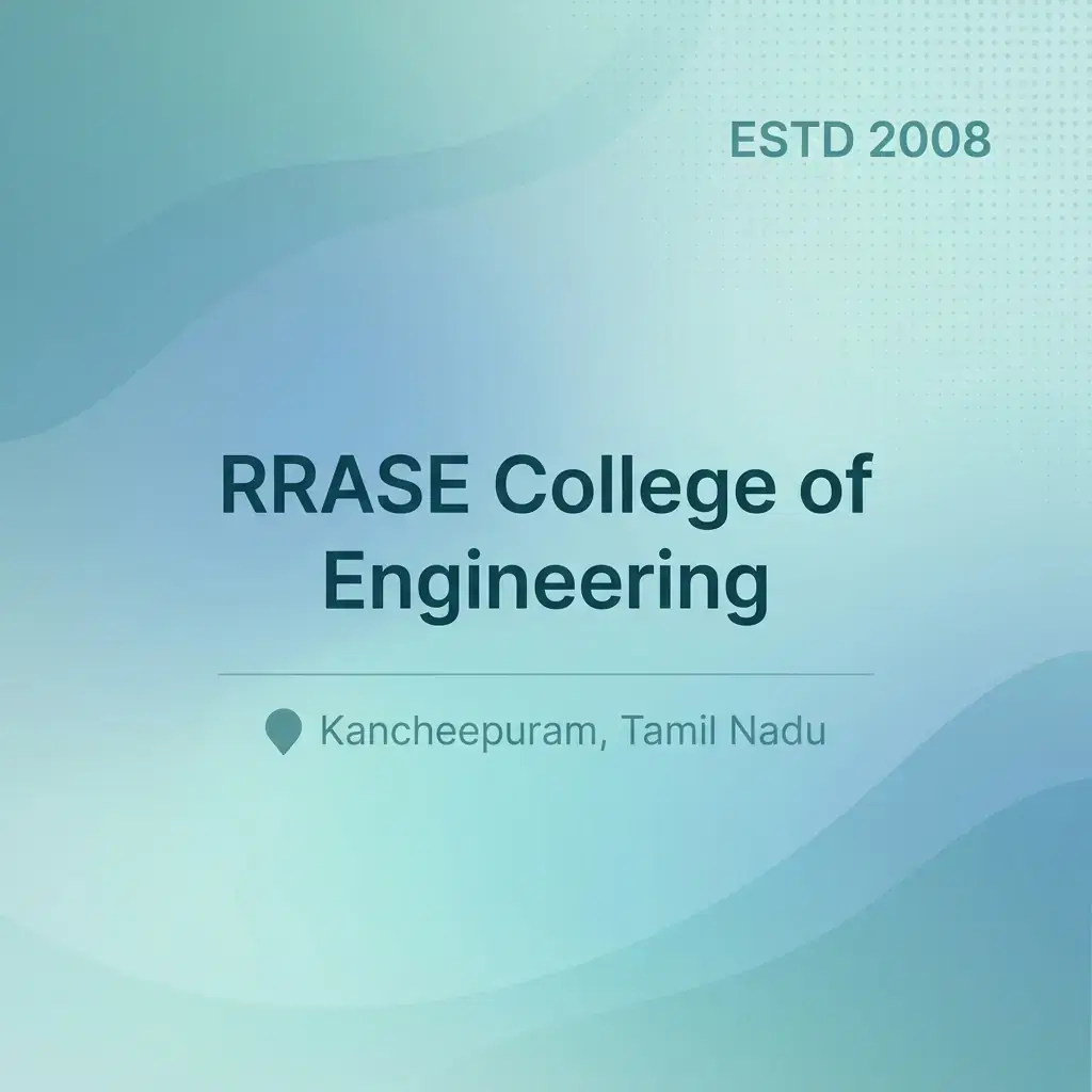 RRASE College of Engineering engineering college in Tamil Nadu information card