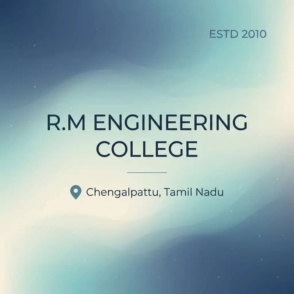 R.M Engineering College engineering college in Tamil Nadu information card