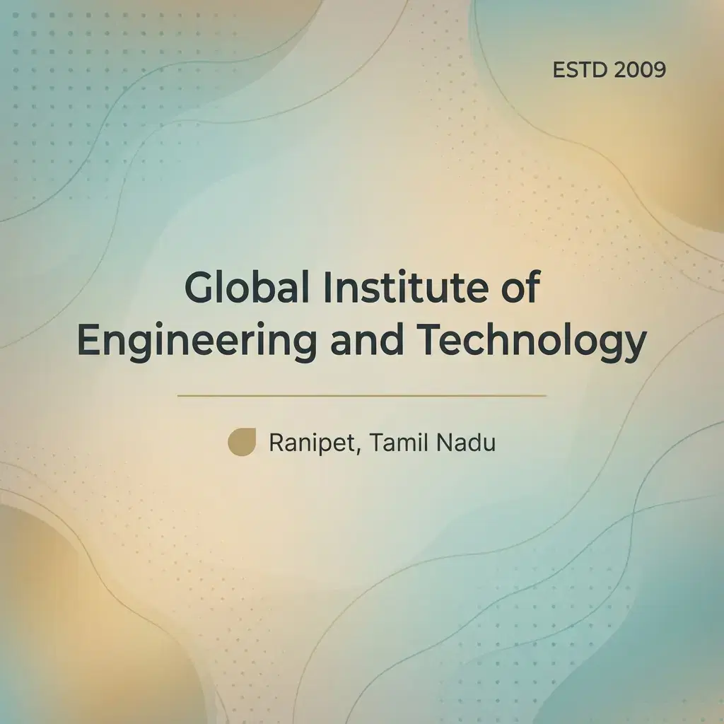 Global Institute of Engineering and Technology engineering college in Tamil Nadu information card
