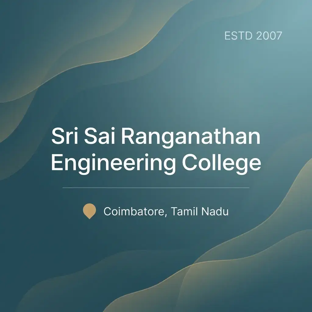 Sri Sai Ranganathan Engineering College engineering college in Tamil Nadu information card