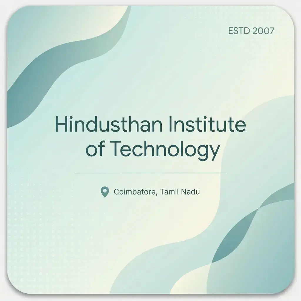 Hindusthan Institute of Technology engineering college in Tamil Nadu information card