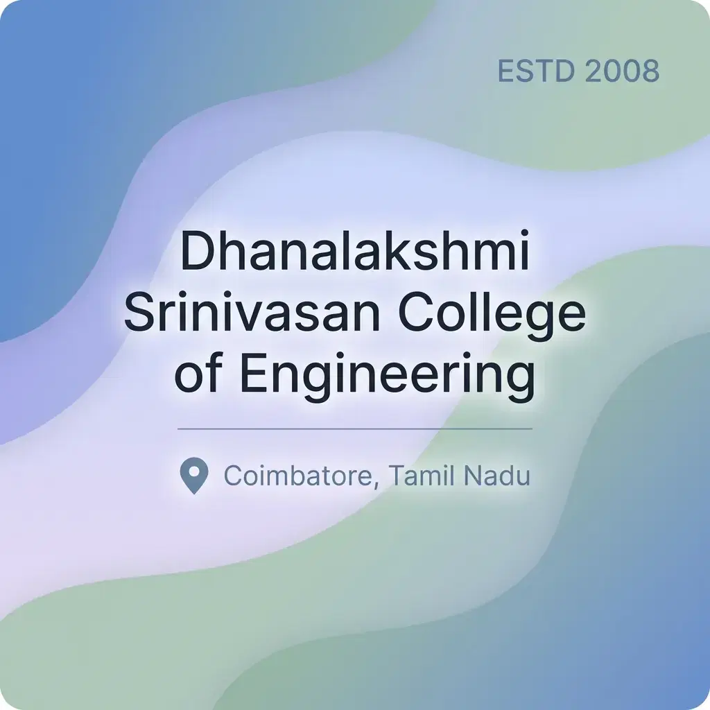 Dhanalakshmi Srinivasan College of Engineering engineering college in Tamil Nadu information card