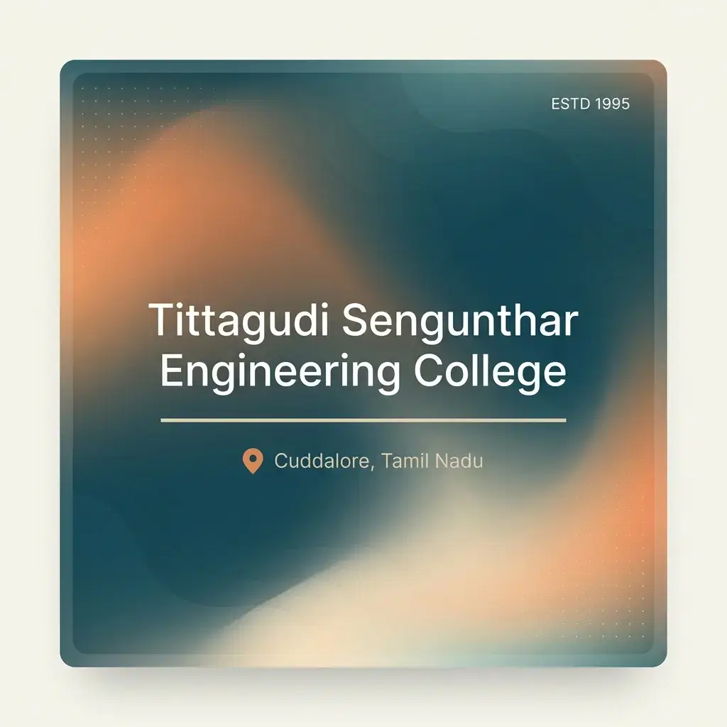 Tittagudi Sengunthar Engineering College engineering college in Tamil Nadu information card