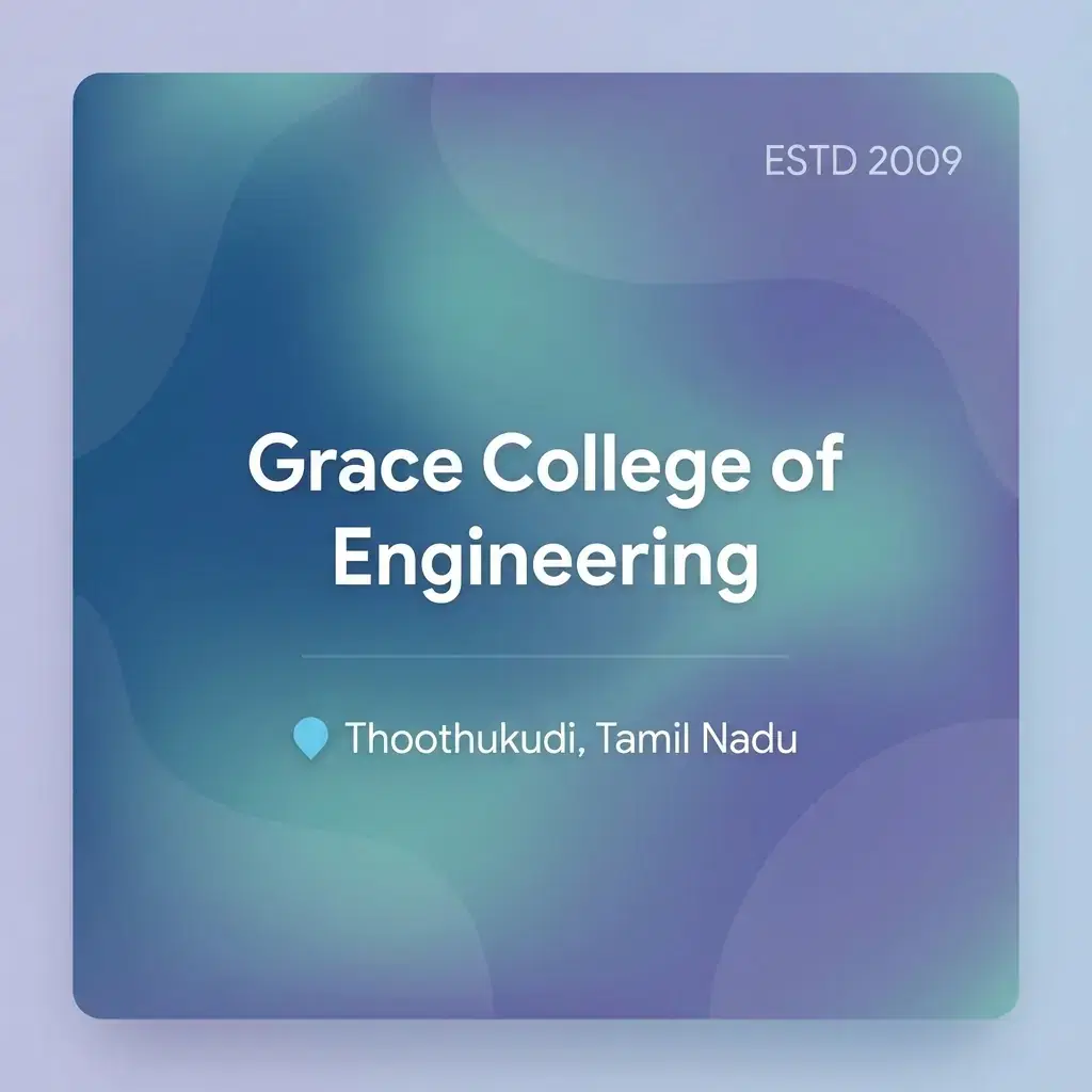 Grace College of Engineering engineering college in Tamil Nadu information card
