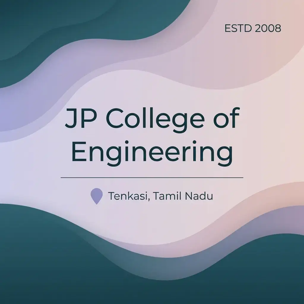 JP College of Engineering engineering college in Tamil Nadu information card
