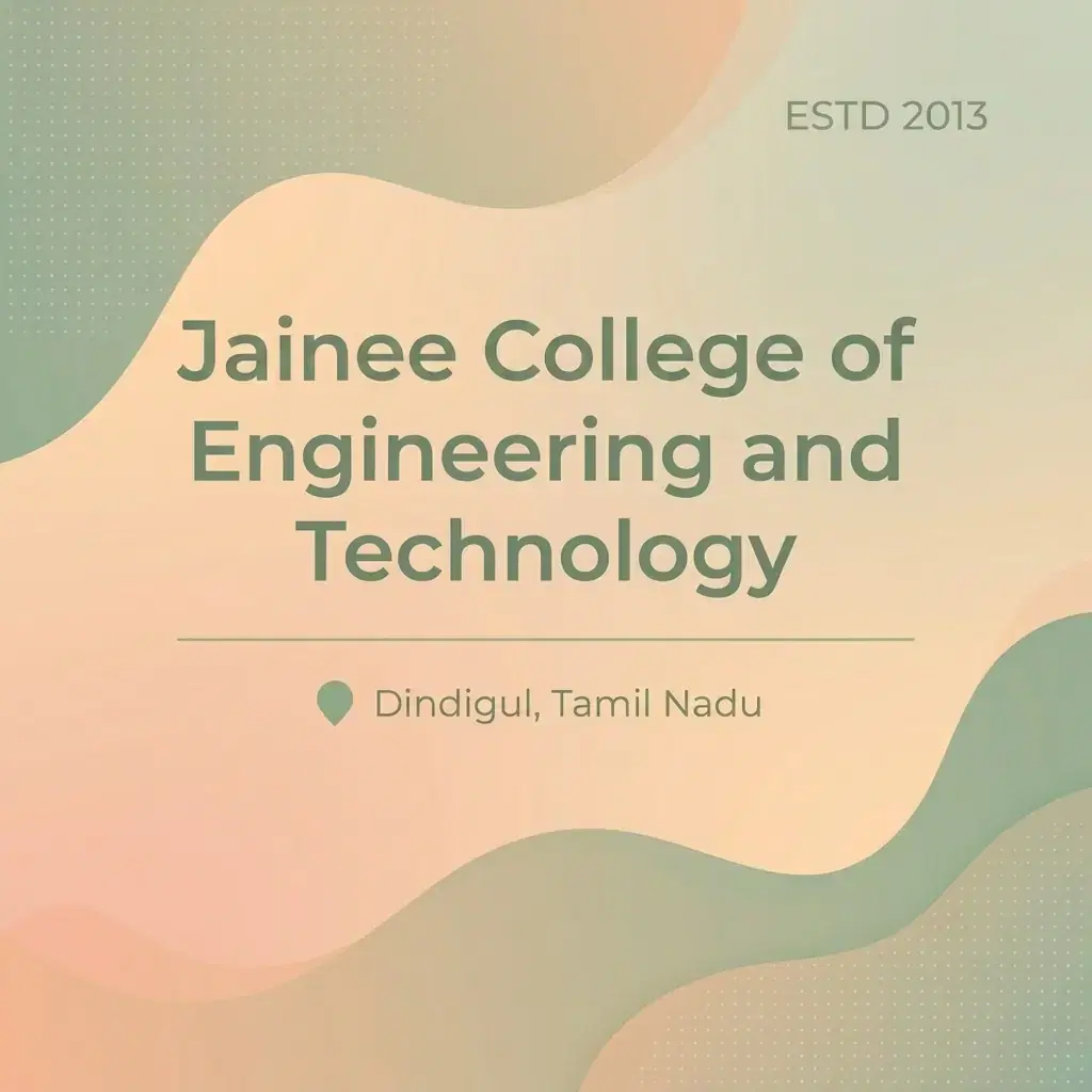 Jainee College of Engineering and Technology engineering college in Tamil Nadu information card