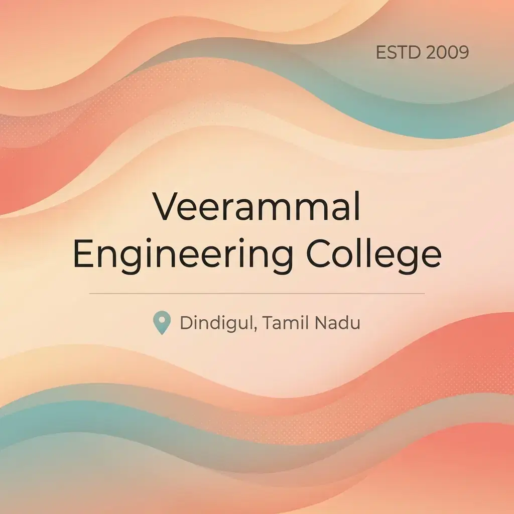 Veerammal Engineering College engineering college in Tamil Nadu information card