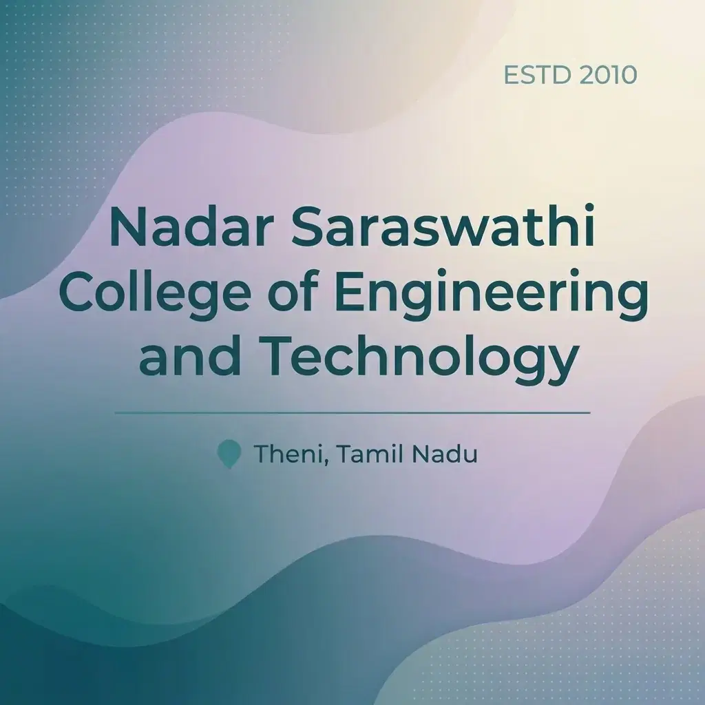 Nadar Saraswathi College of Engineering and Technology engineering college in Tamil Nadu information card