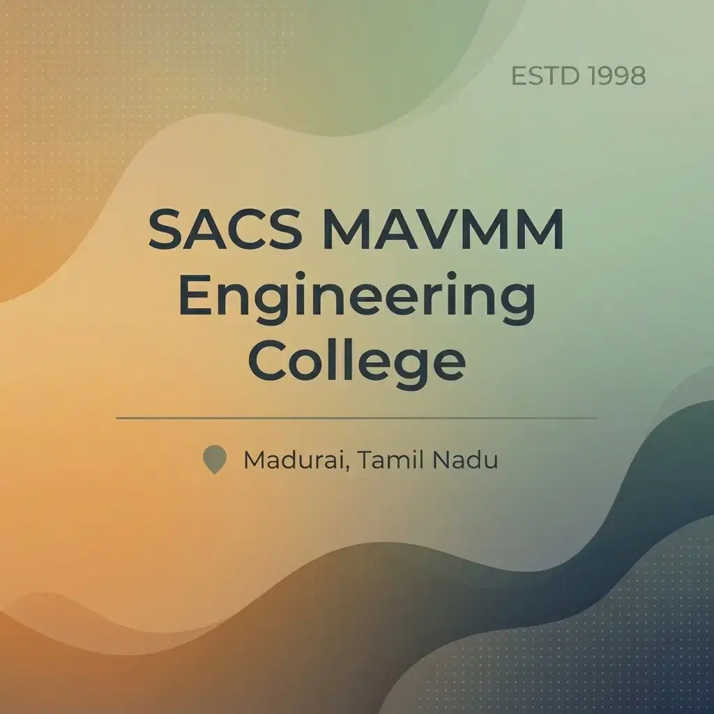 SACS MAVMM Engineering College engineering college in Tamil Nadu information card