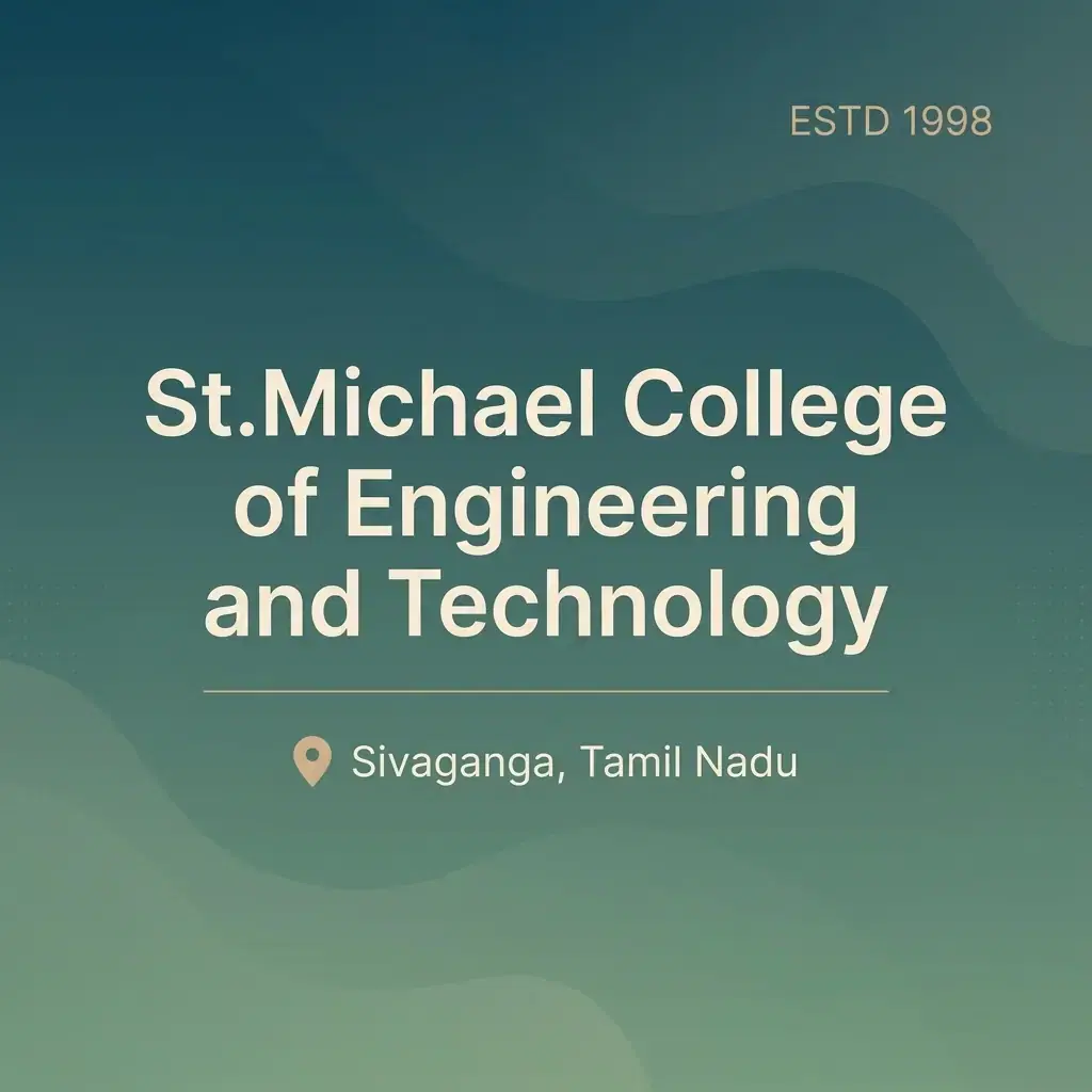 St.Michael College of Engineering and Technology engineering college in Tamil Nadu information card
